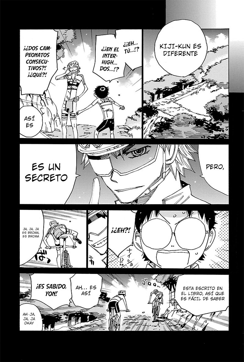 Yowamushi Pedal Capitulo 555: Los pensamientos de Sakamichi página 9