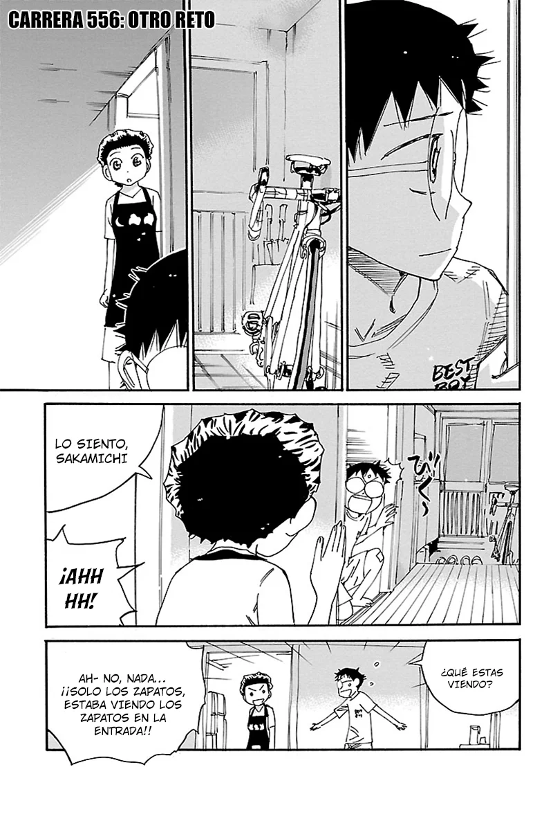 Yowamushi Pedal Capitulo 556: Otro reto página 6