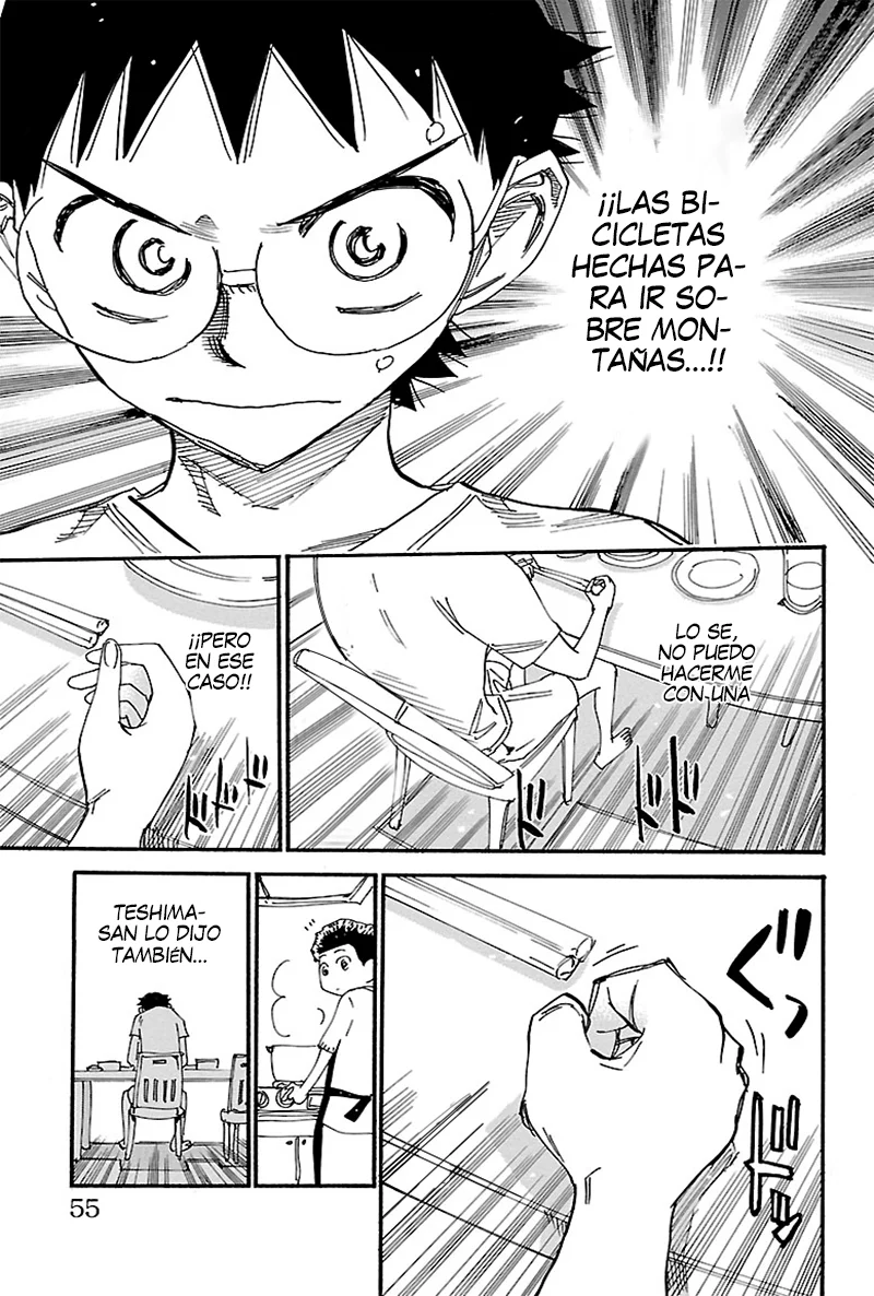 Yowamushi Pedal Capitulo 556: Otro reto página 8