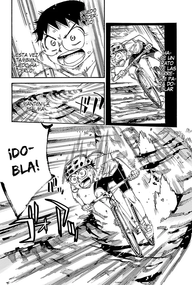 Yowamushi Pedal Capitulo 557: Mi bicicleta de ciudad página 15