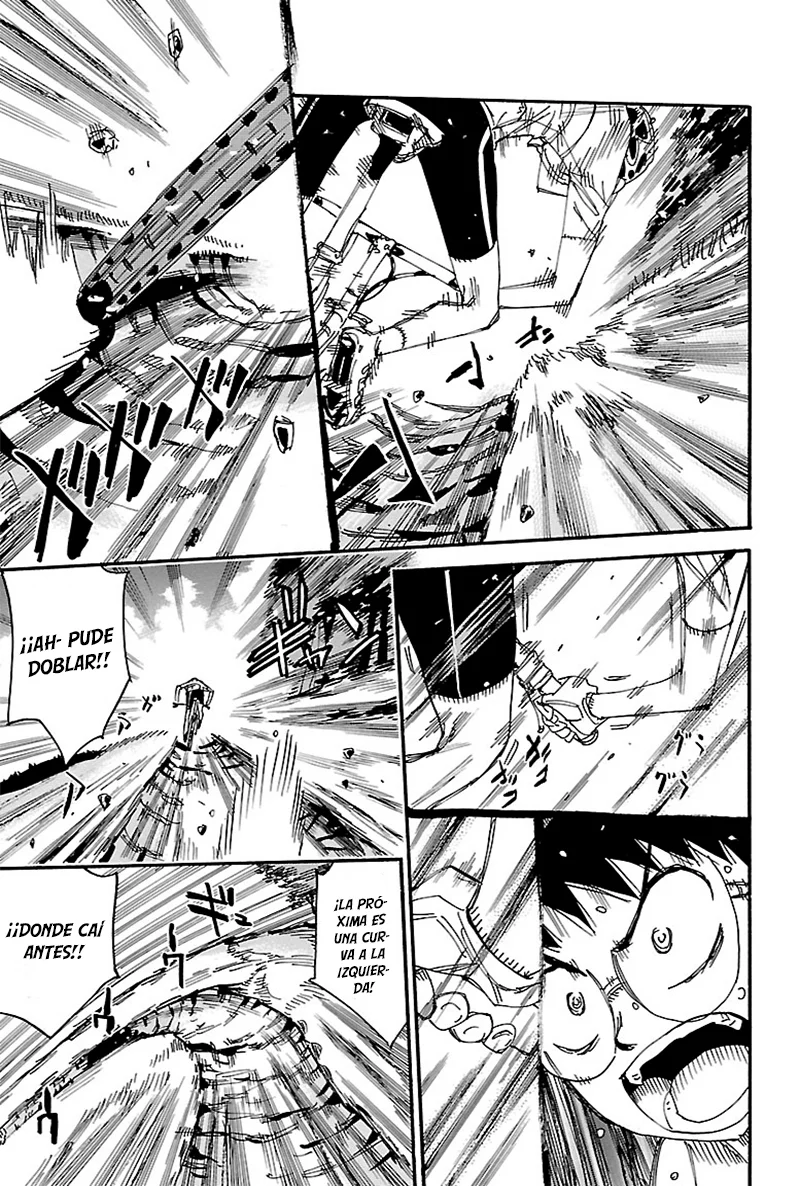 Yowamushi Pedal Capitulo 557: Mi bicicleta de ciudad página 16