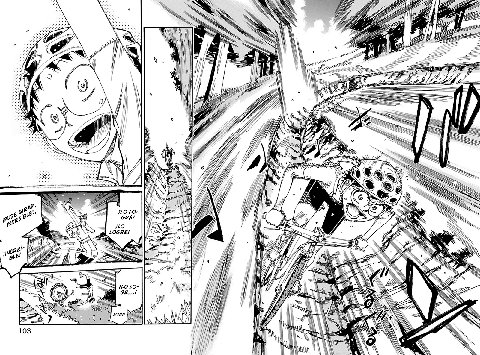 Yowamushi Pedal Capitulo 557: Mi bicicleta de ciudad página 21