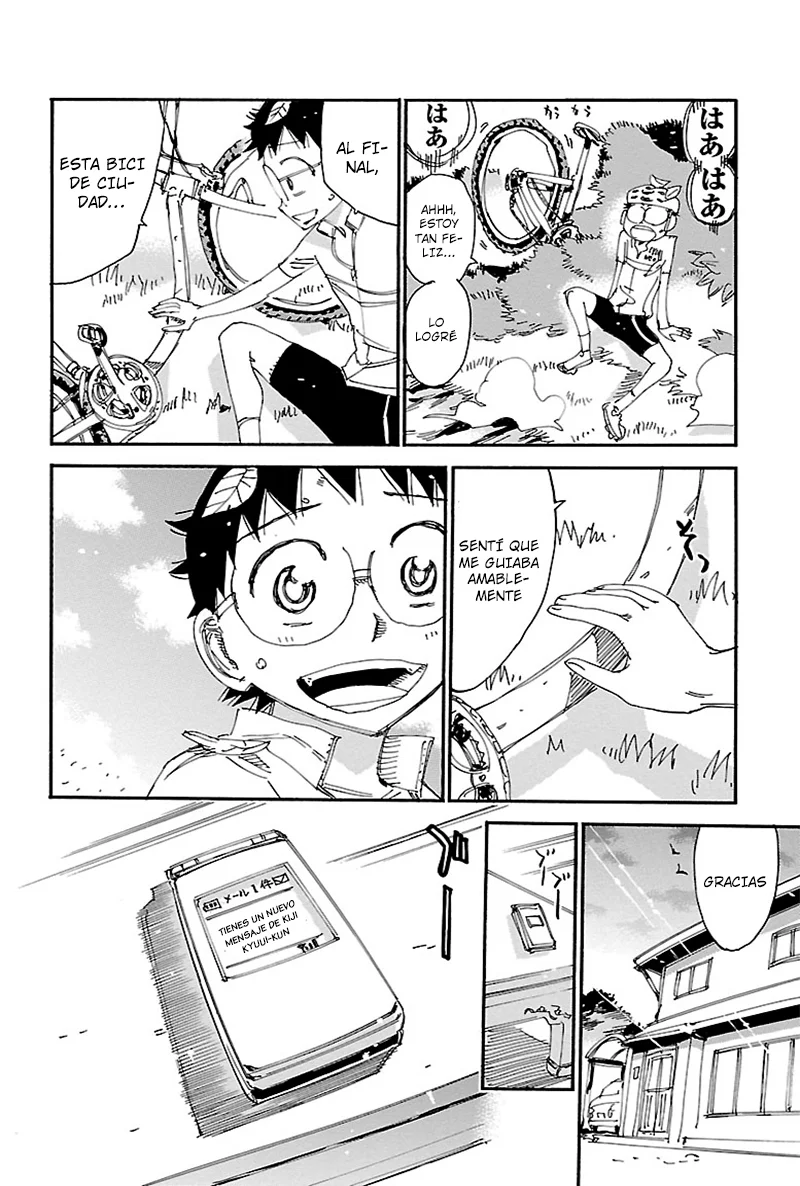Yowamushi Pedal Capitulo 557: Mi bicicleta de ciudad página 22