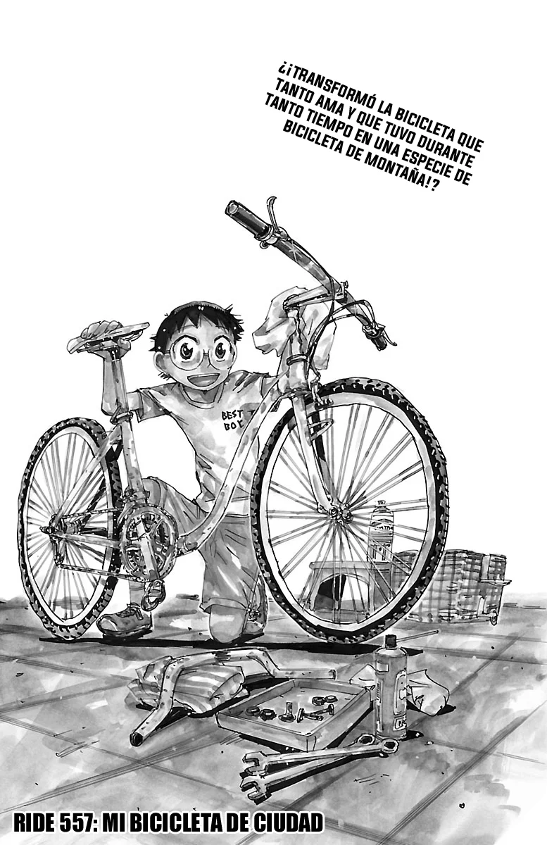 Yowamushi Pedal Capitulo 557: Mi bicicleta de ciudad página 3