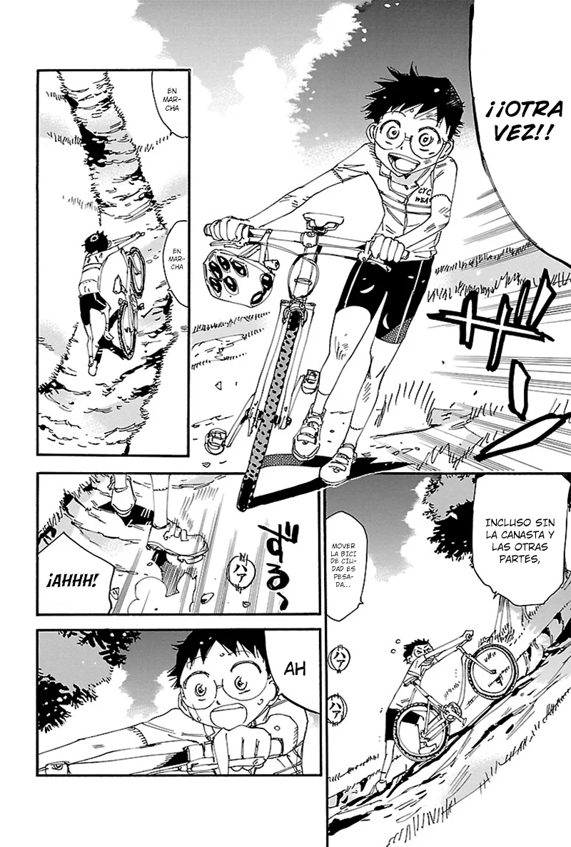 Yowamushi Pedal Capitulo 557: Mi bicicleta de ciudad página 7
