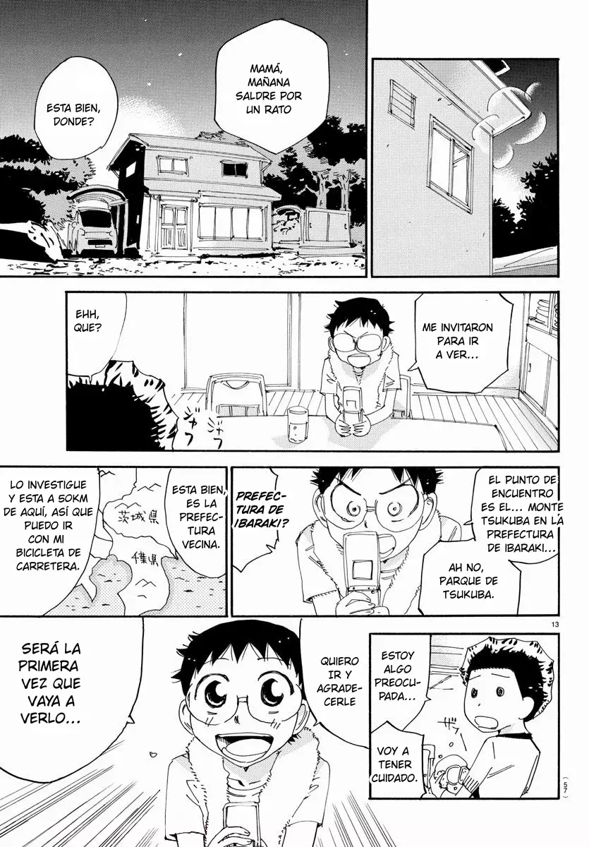 Yowamushi Pedal Capitulo 558: Un lugar donde quieres ir página 14