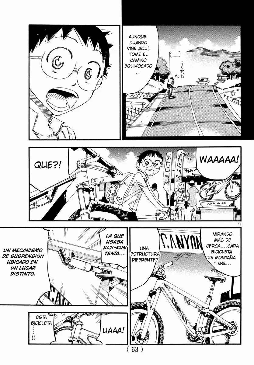 Yowamushi Pedal Capitulo 558: Un lugar donde quieres ir página 19