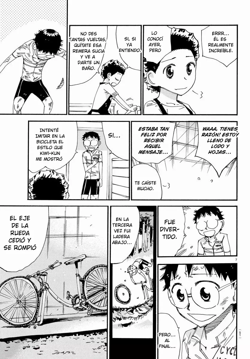 Yowamushi Pedal Capitulo 558: Un lugar donde quieres ir página 8