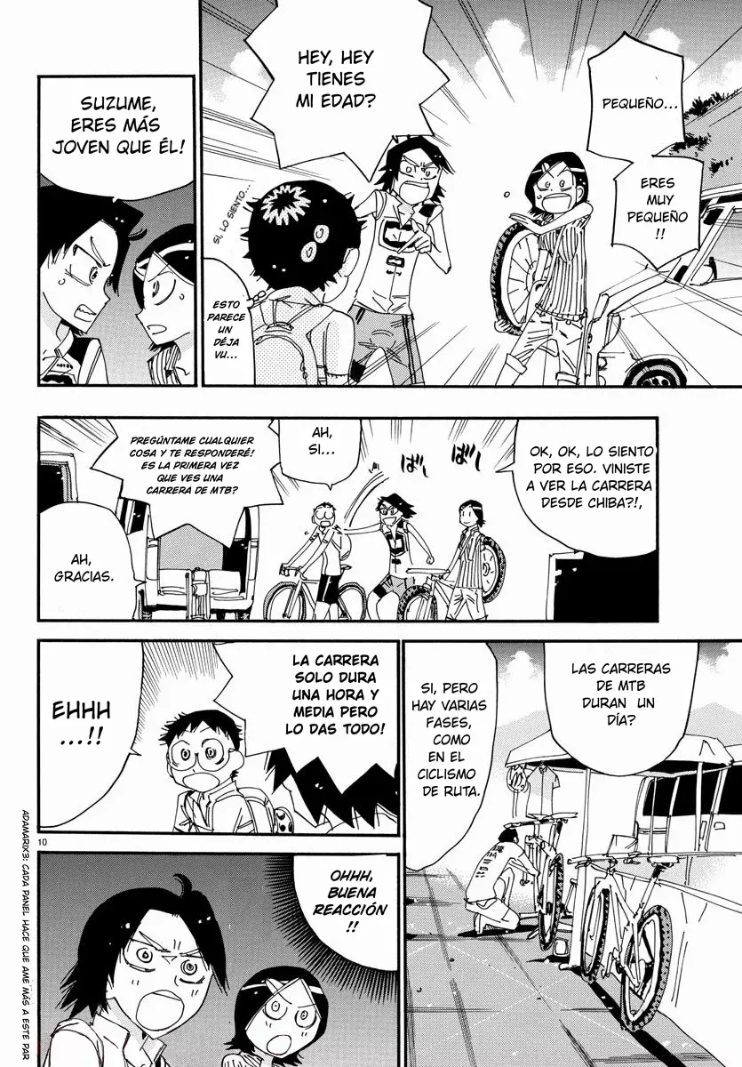 Yowamushi Pedal Capitulo 559: El que lucha con una MTB página 10
