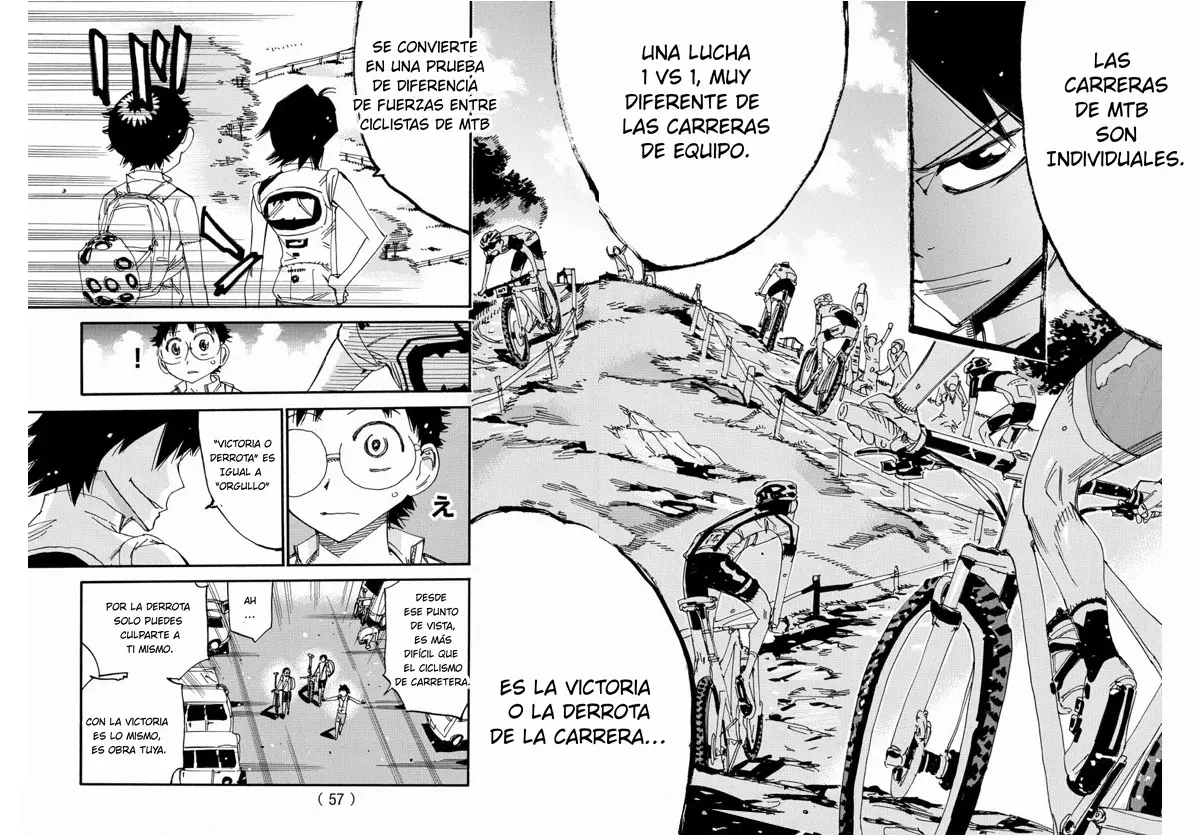 Yowamushi Pedal Capitulo 559: El que lucha con una MTB página 12
