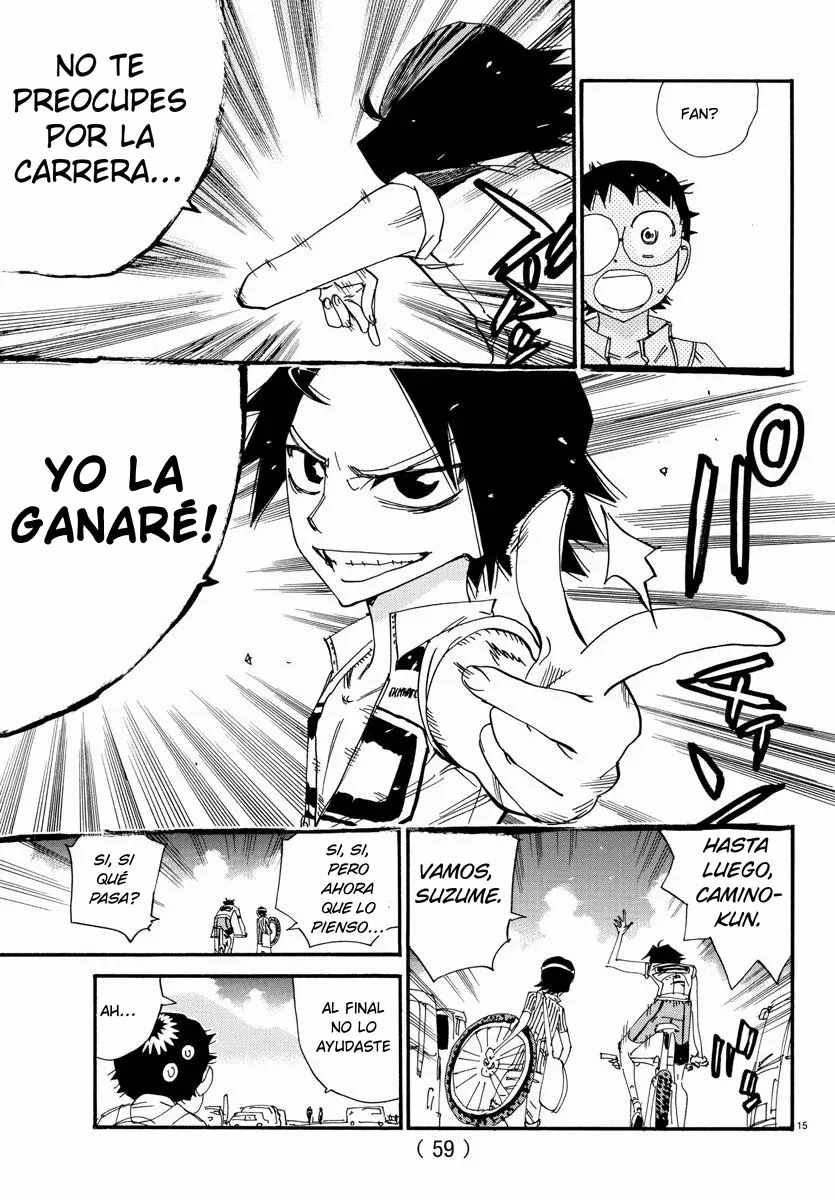 Yowamushi Pedal Capitulo 559: El que lucha con una MTB página 14