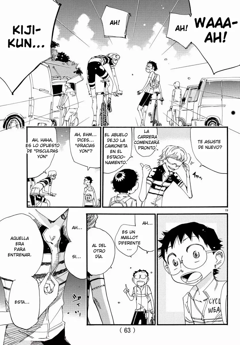 Yowamushi Pedal Capitulo 559: El que lucha con una MTB página 17