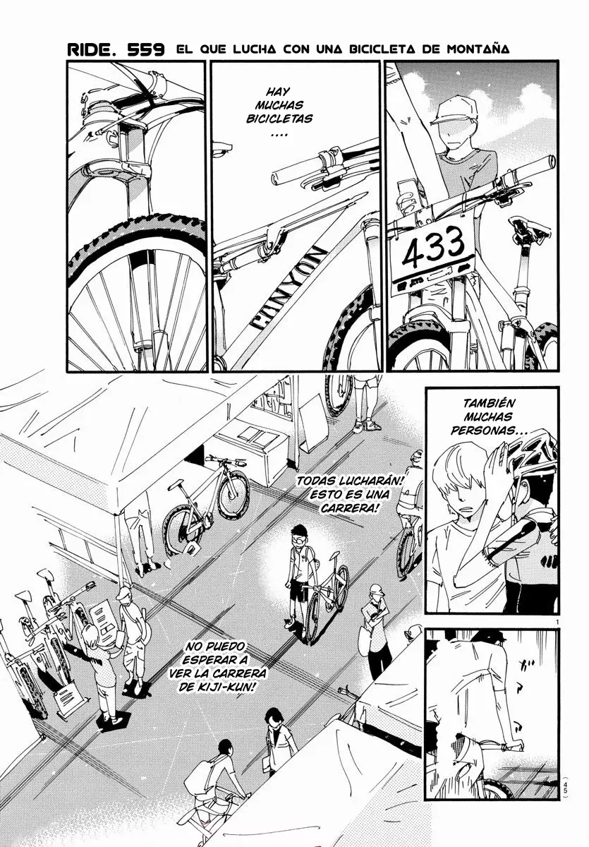 Yowamushi Pedal Capitulo 559: El que lucha con una MTB página 2