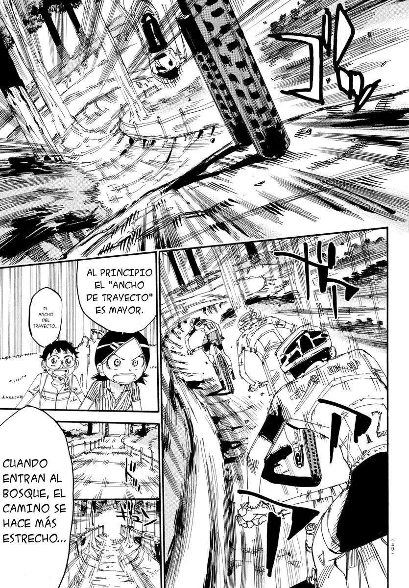 Yowamushi Pedal Capitulo 560: Comienza la carrera de MTB página 11