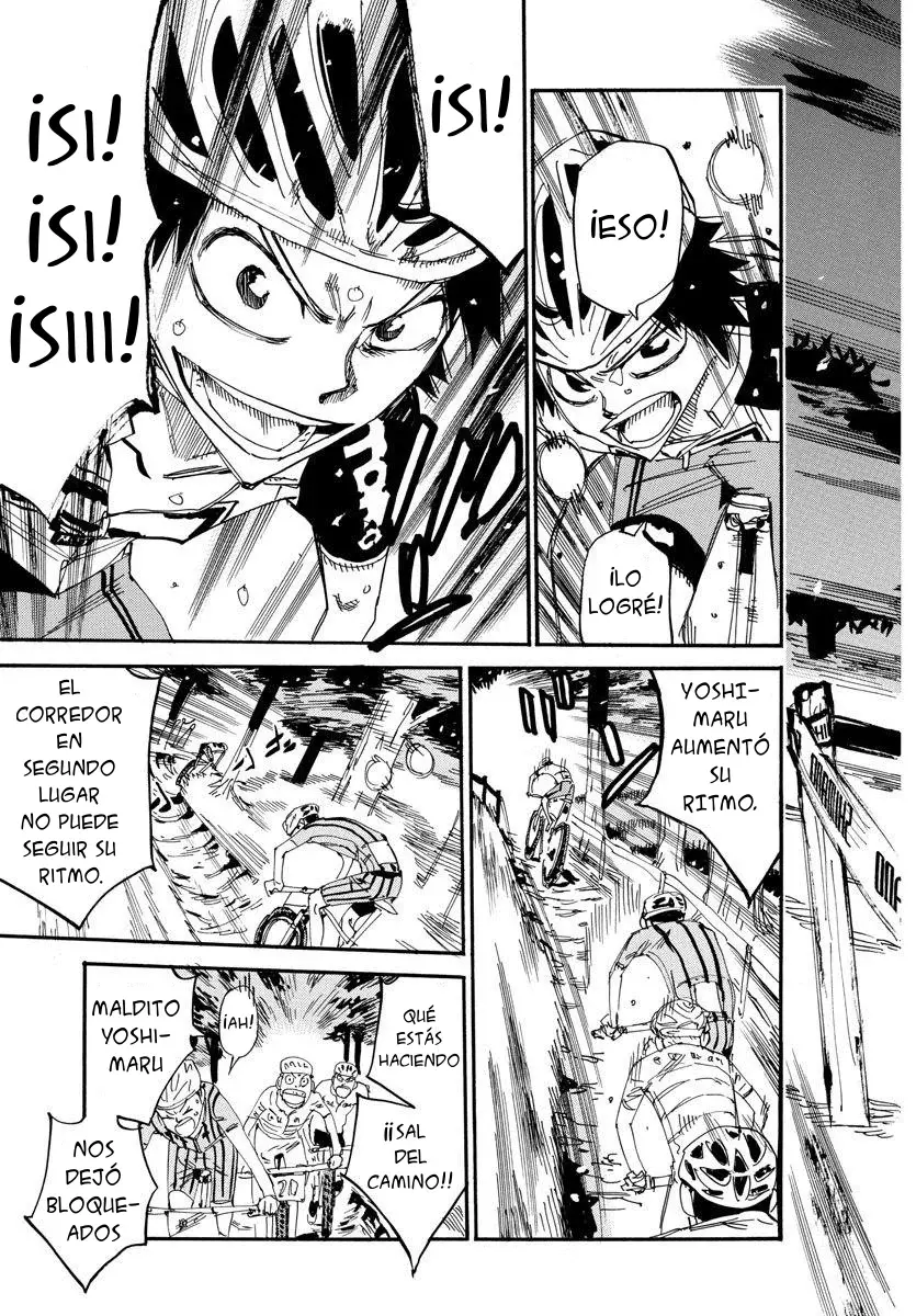Yowamushi Pedal Capitulo 560: Comienza la carrera de MTB página 13