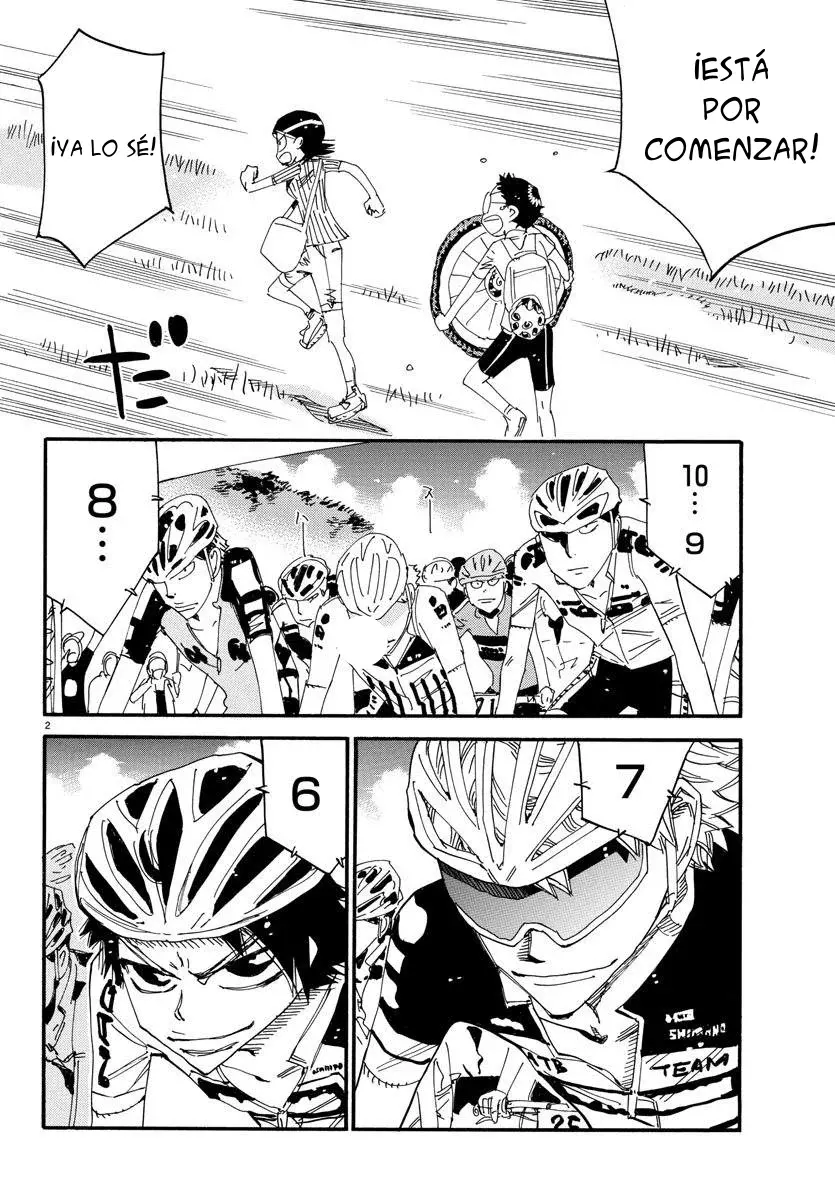 Yowamushi Pedal Capitulo 560: Comienza la carrera de MTB página 2