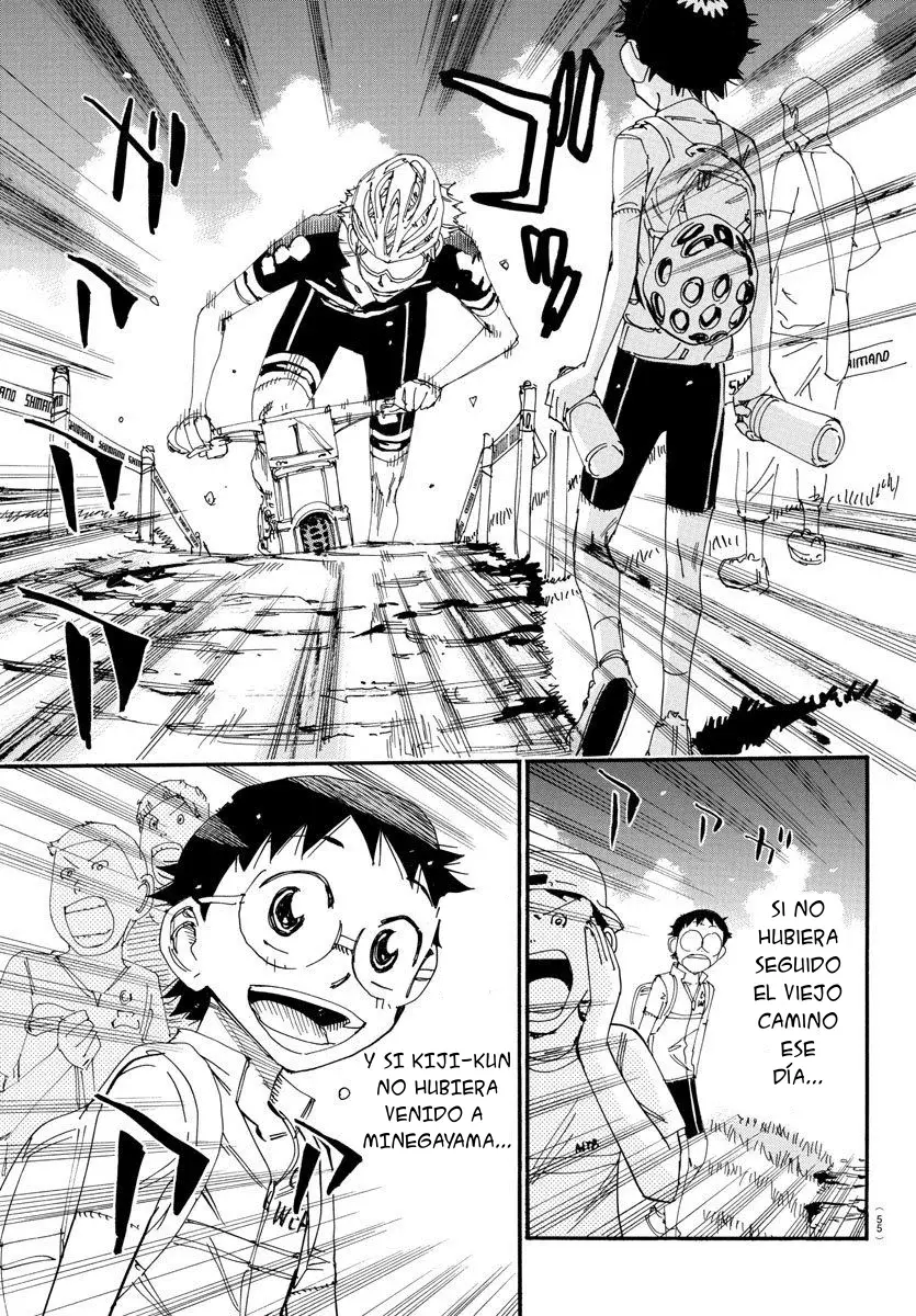 Yowamushi Pedal Capitulo 561: ¡¡Yoshimaru a la cabeza!! página 10