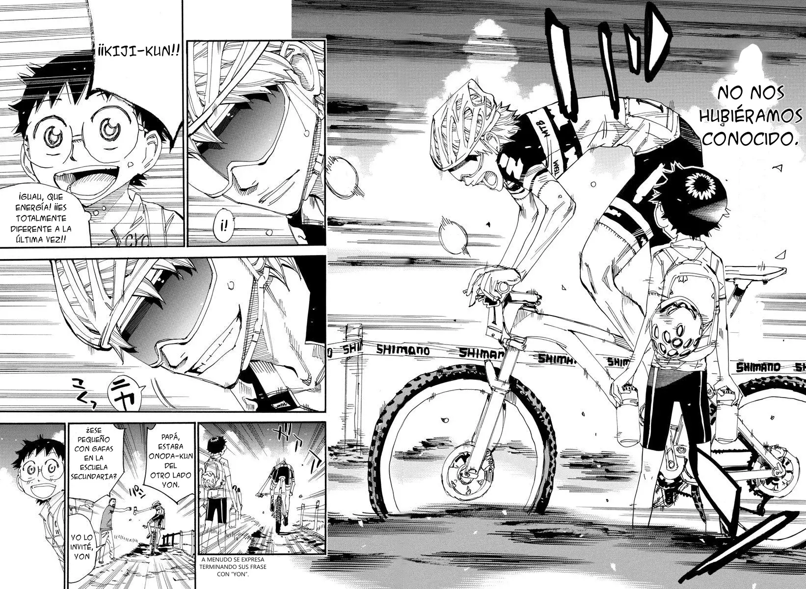 Yowamushi Pedal Capitulo 561: ¡¡Yoshimaru a la cabeza!! página 11