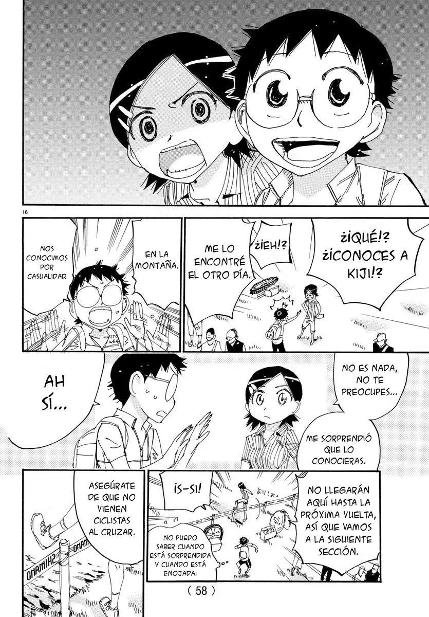 Yowamushi Pedal Capitulo 561: ¡¡Yoshimaru a la cabeza!! página 12