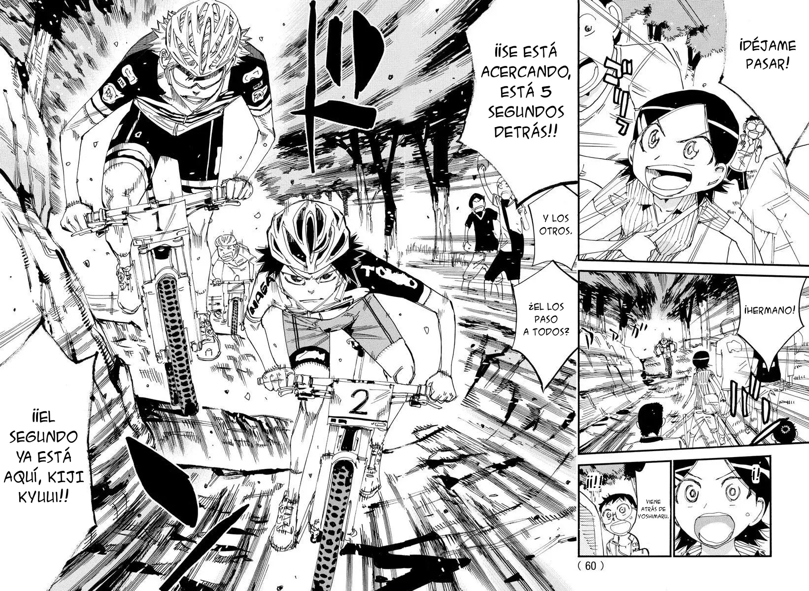 Yowamushi Pedal Capitulo 561: ¡¡Yoshimaru a la cabeza!! página 14