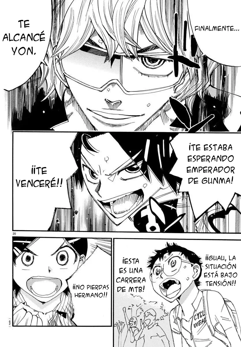 Yowamushi Pedal Capitulo 561: ¡¡Yoshimaru a la cabeza!! página 15