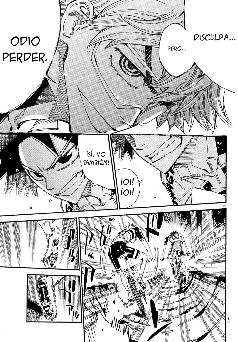 Yowamushi Pedal Capitulo 562: Dos personas que no ceden página 11