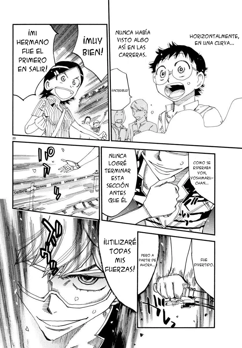 Yowamushi Pedal Capitulo 562: Dos personas que no ceden página 16