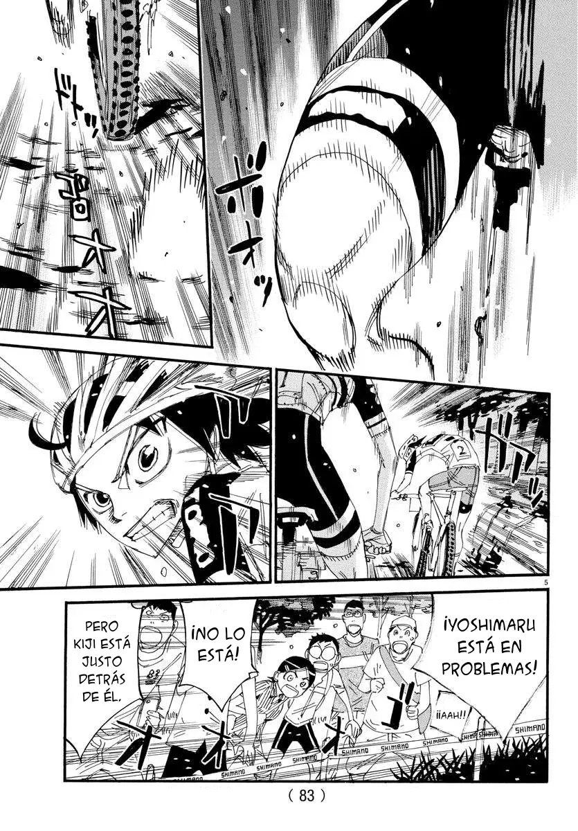 Yowamushi Pedal Capitulo 562: Dos personas que no ceden página 4