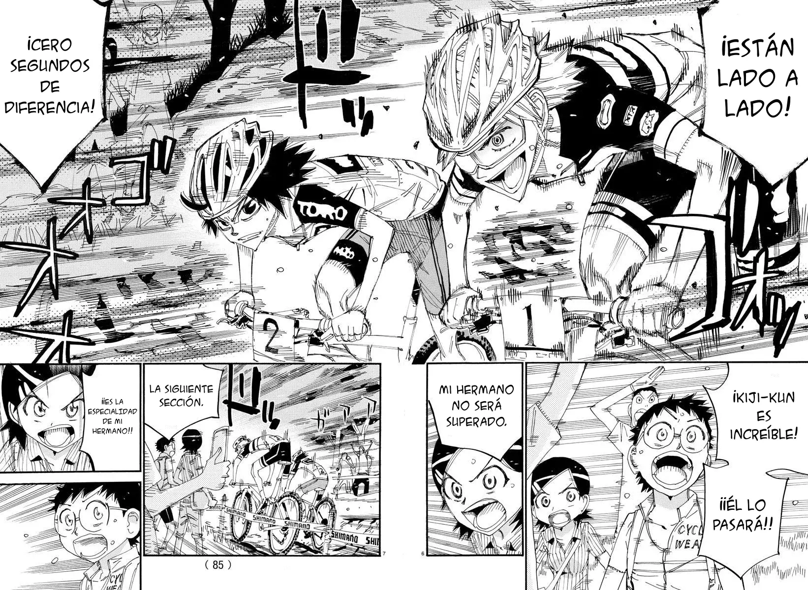 Yowamushi Pedal Capitulo 562: Dos personas que no ceden página 5