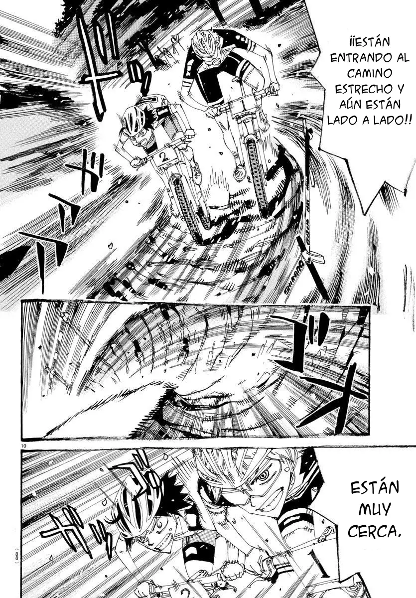 Yowamushi Pedal Capitulo 562: Dos personas que no ceden página 8