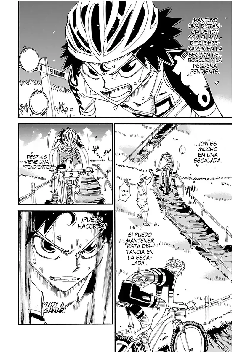 Yowamushi Pedal Capitulo 563: Kiji Kyuui página 14