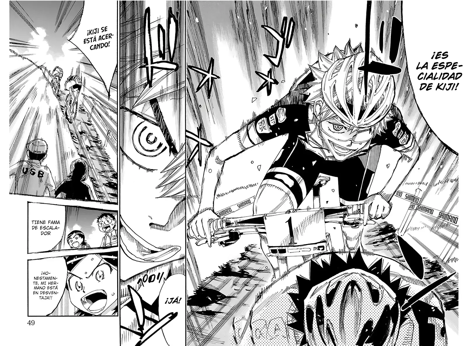 Yowamushi Pedal Capitulo 563: Kiji Kyuui página 21