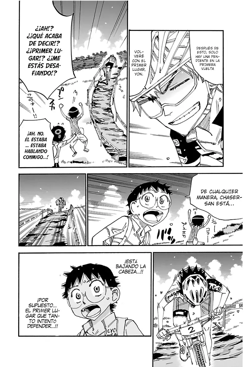Yowamushi Pedal Capitulo 564: Distancia página 15