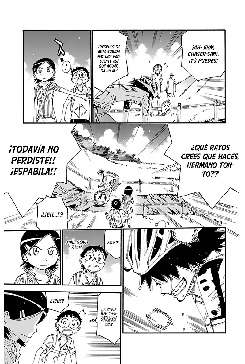 Yowamushi Pedal Capitulo 564: Distancia página 16