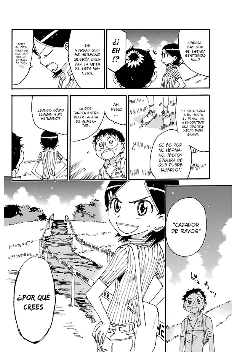 Yowamushi Pedal Capitulo 564: Distancia página 17