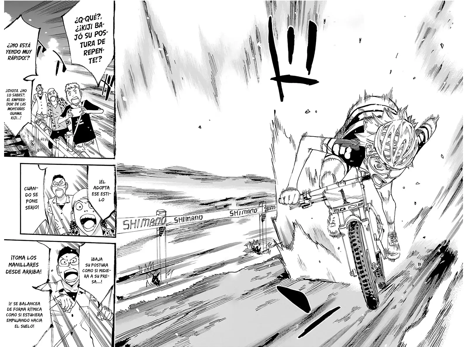Yowamushi Pedal Capitulo 564: Distancia página 4