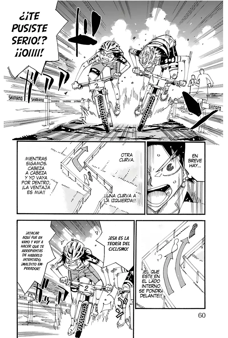 Yowamushi Pedal Capitulo 564: Distancia página 8