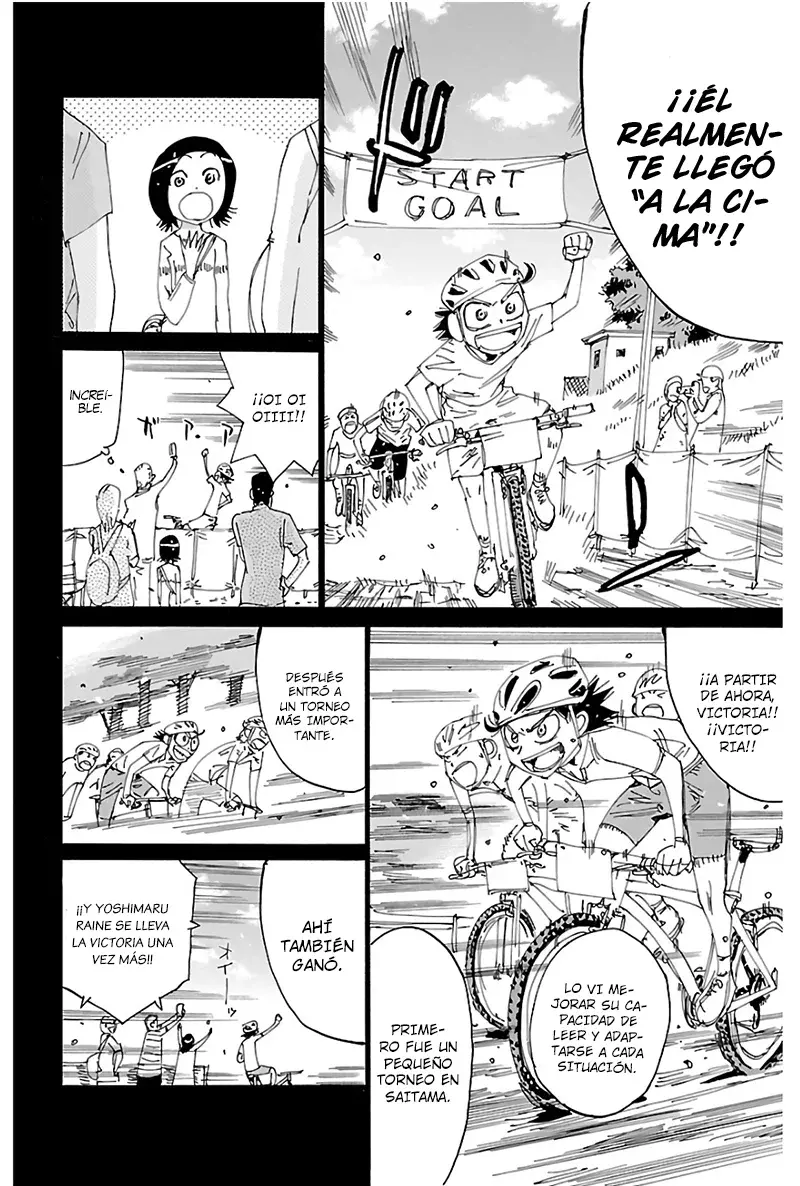 Yowamushi Pedal Capitulo 565: El título del número 1 página 12