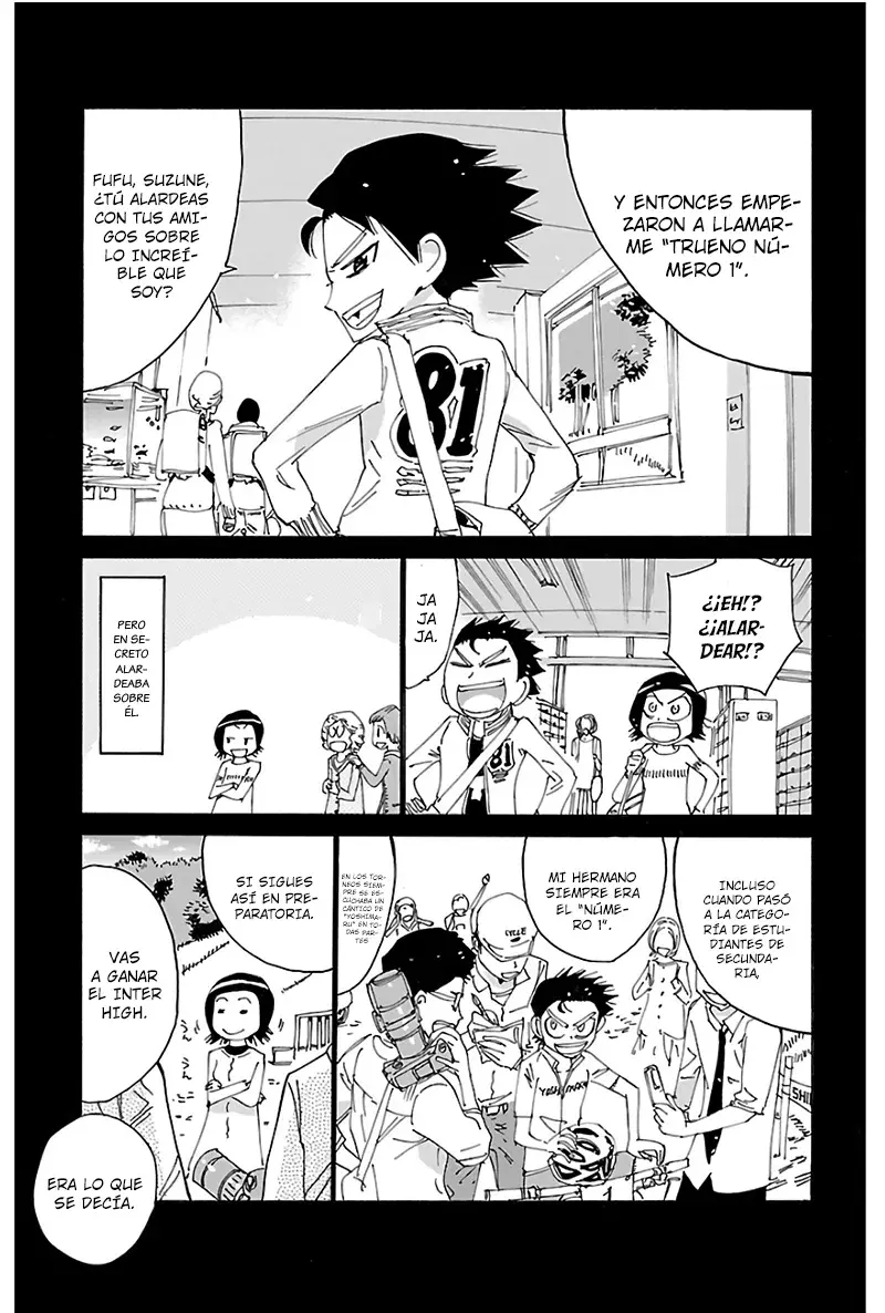Yowamushi Pedal Capitulo 565: El título del número 1 página 13