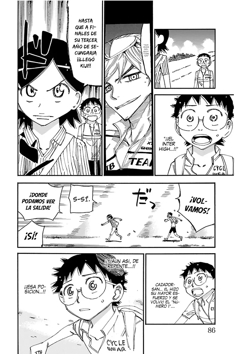 Yowamushi Pedal Capitulo 565: El título del número 1 página 14