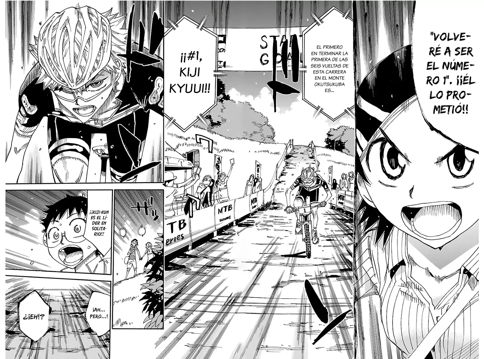 Yowamushi Pedal Capitulo 565: El título del número 1 página 16