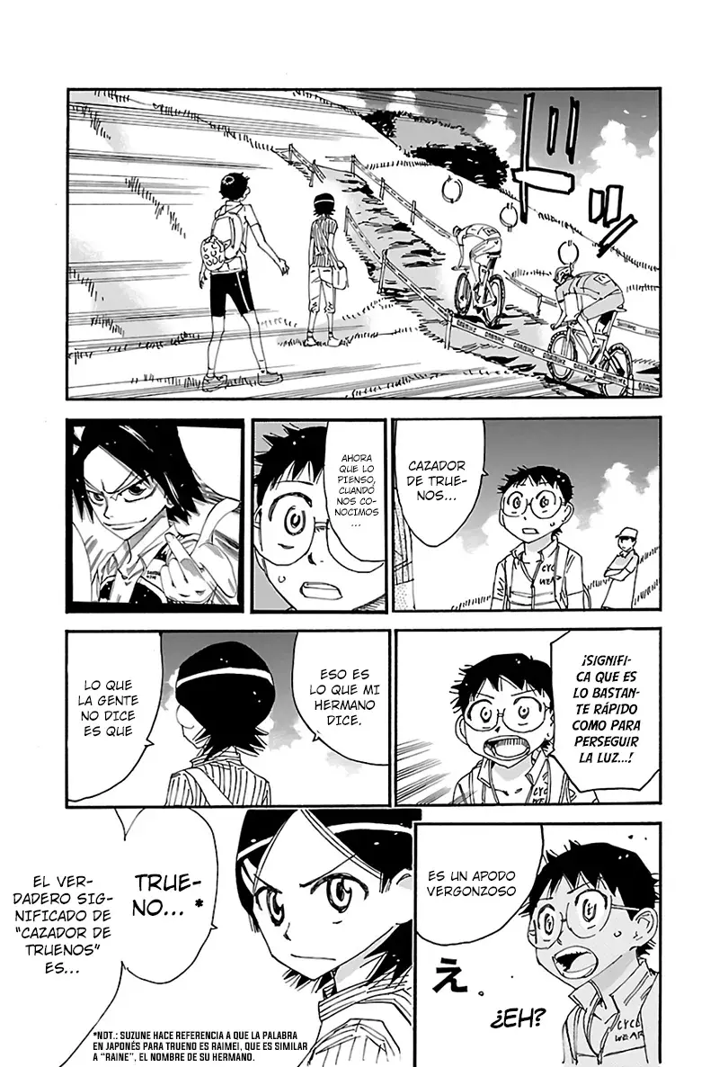 Yowamushi Pedal Capitulo 565: El título del número 1 página 7