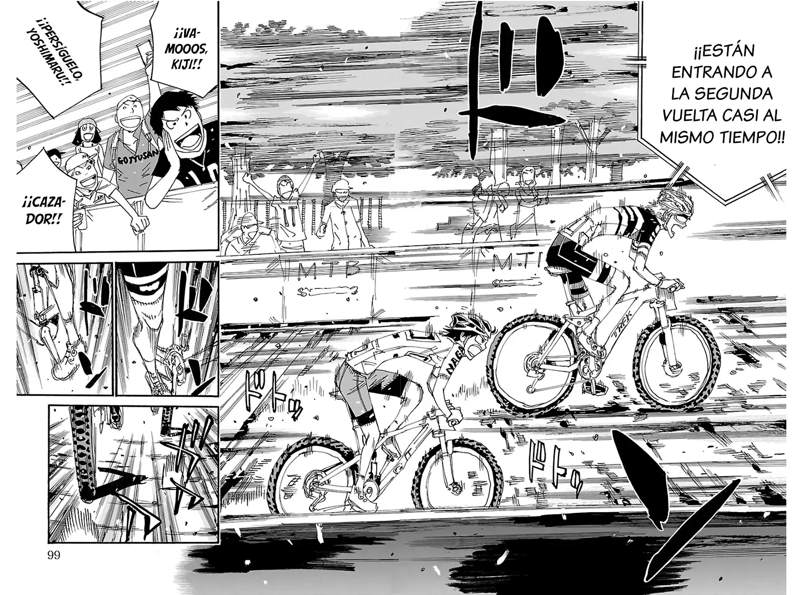 Yowamushi Pedal Capitulo 566: ¡¡Persíguelo!! página 8