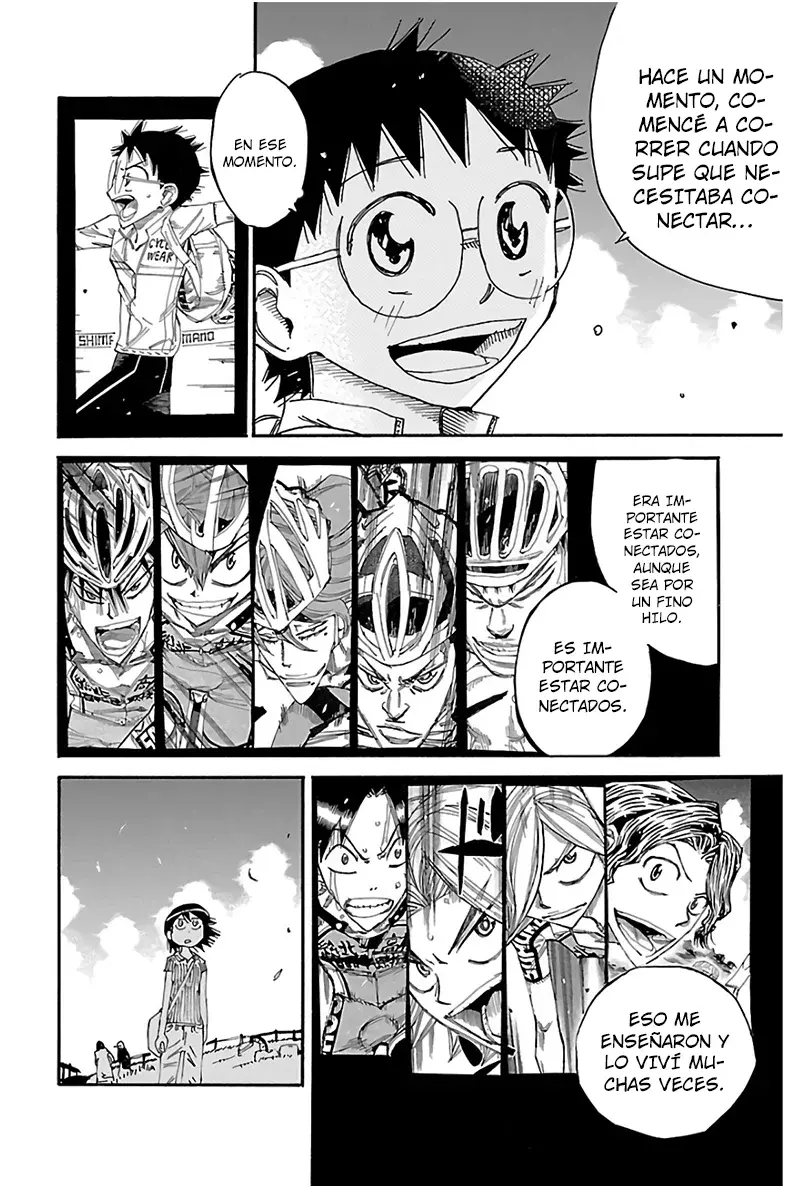 Yowamushi Pedal Capitulo 567: Sentimientos conectados. página 10