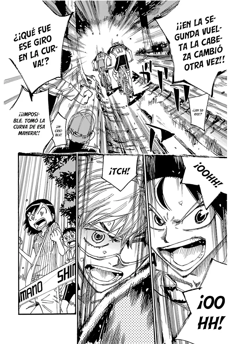 Yowamushi Pedal Capitulo 567: Sentimientos conectados. página 18