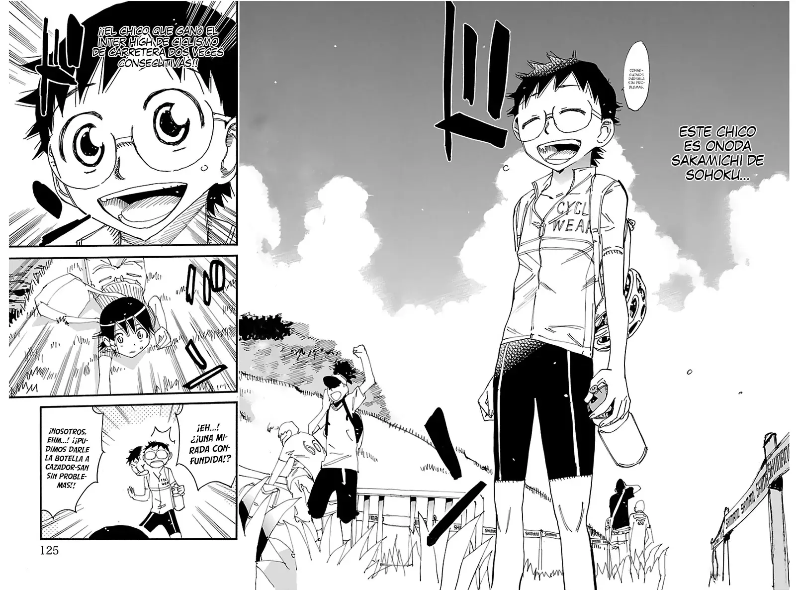 Yowamushi Pedal Capitulo 567: Sentimientos conectados. página 3