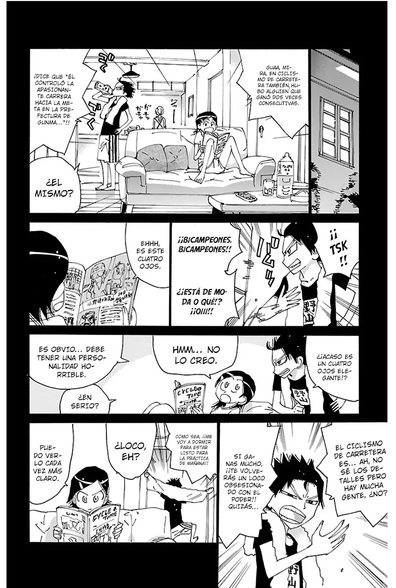 Yowamushi Pedal Capitulo 567: Sentimientos conectados. página 6