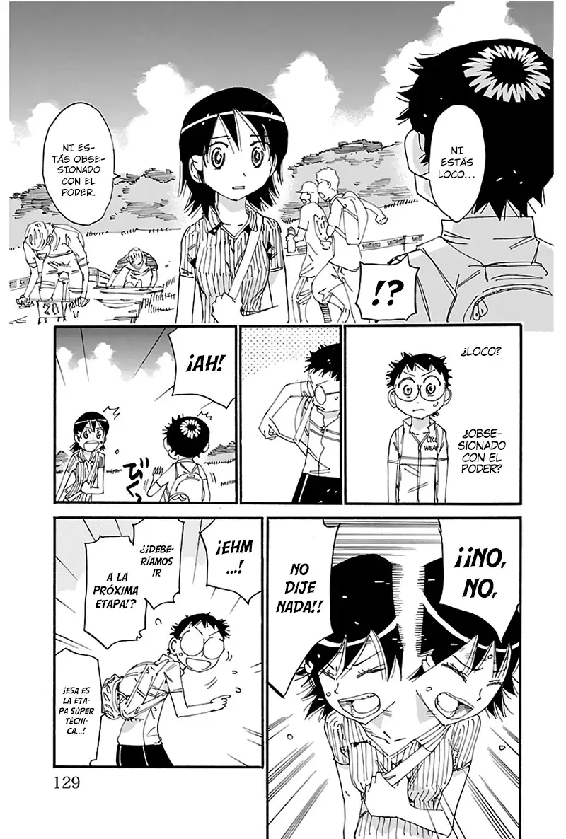 Yowamushi Pedal Capitulo 567: Sentimientos conectados. página 7