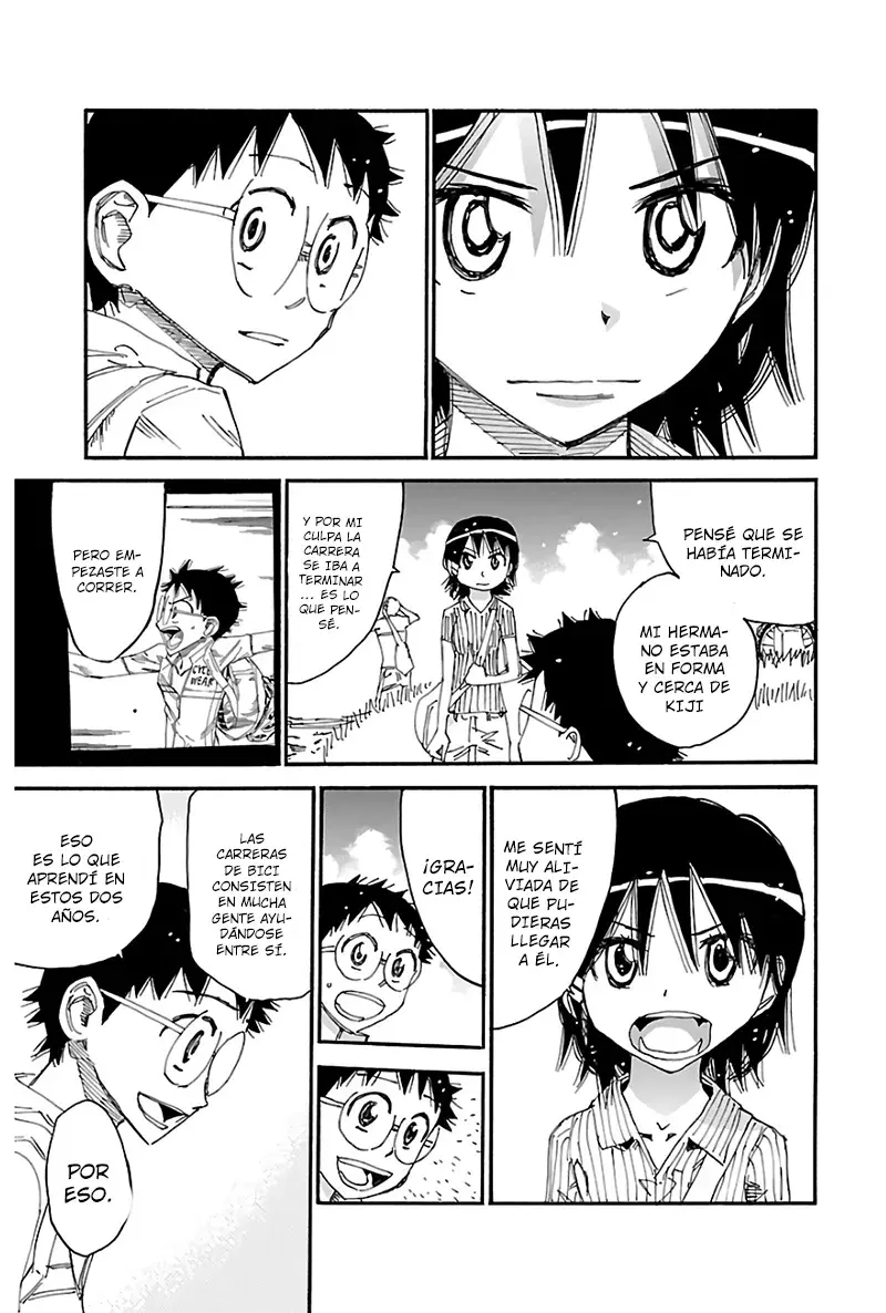 Yowamushi Pedal Capitulo 567: Sentimientos conectados. página 9