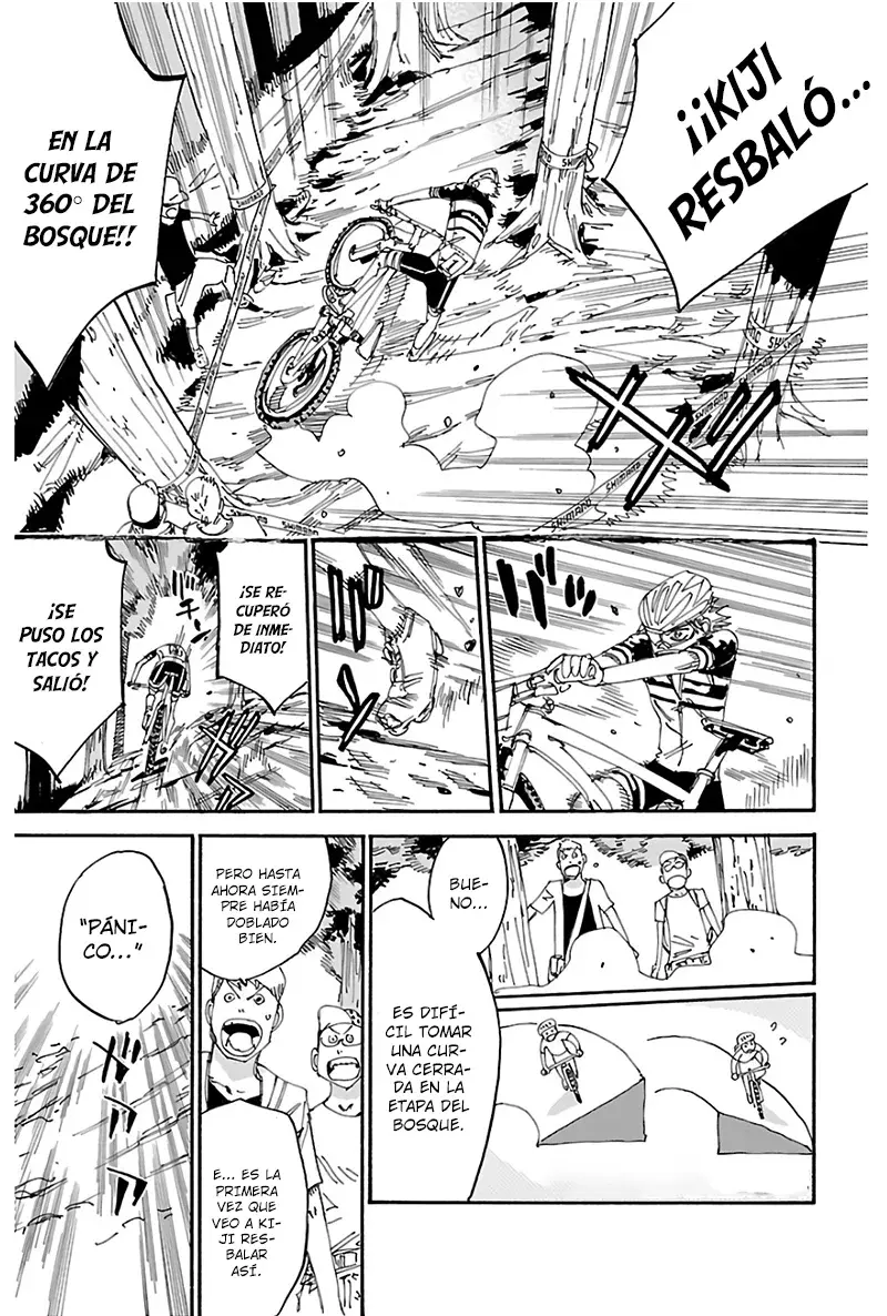 Yowamushi Pedal Capitulo 568: ¡Yoshimaru acelera! página 11